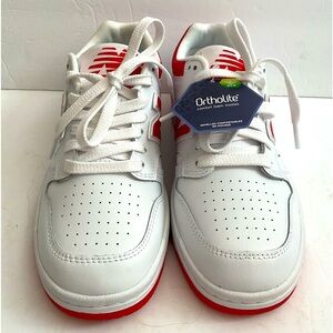 NIB Women’s Red & White New‎ Balance 480 Ortho lite Tennis Shoes Sneakers 6.5